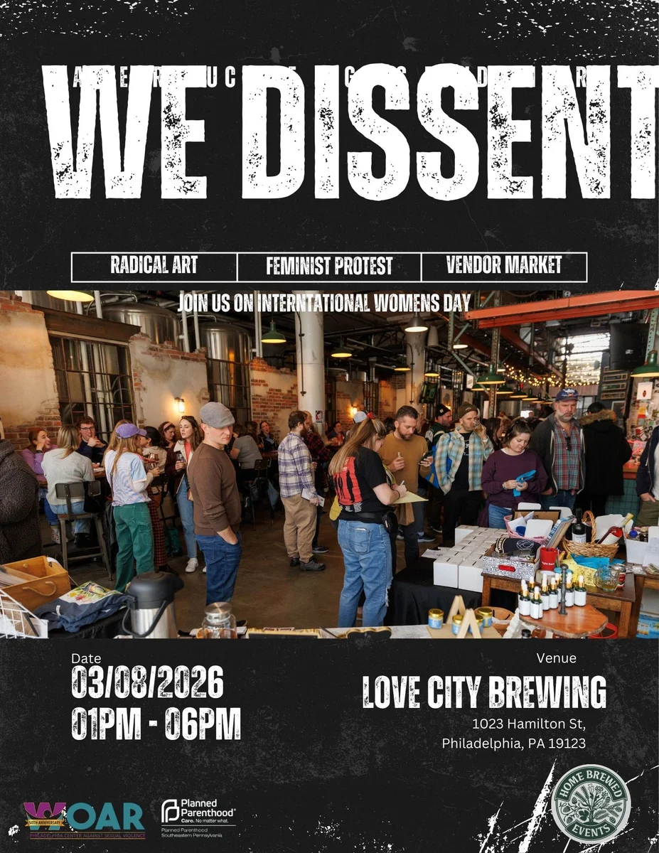 We Dissent: Reproductive Rights Fundraiser and Vendor Market